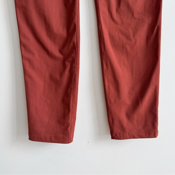LULULEMON • City Sleek 5 Pocket 7/8 Pant in Dark Terracotta - Picture 8 of 15